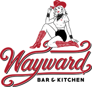 Wayward Bar & Kitchen cowgirl logo